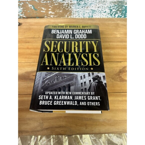 Security Analysis : 6th Edition by Graham (Hardcover, 2009, with CD!) - Picture 1 of 6